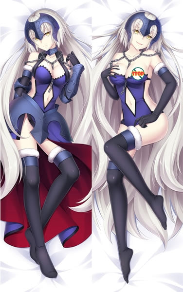 Fate Grand Order Jeanne d'Arc Anime Dakimakura Pillow Cover image 0