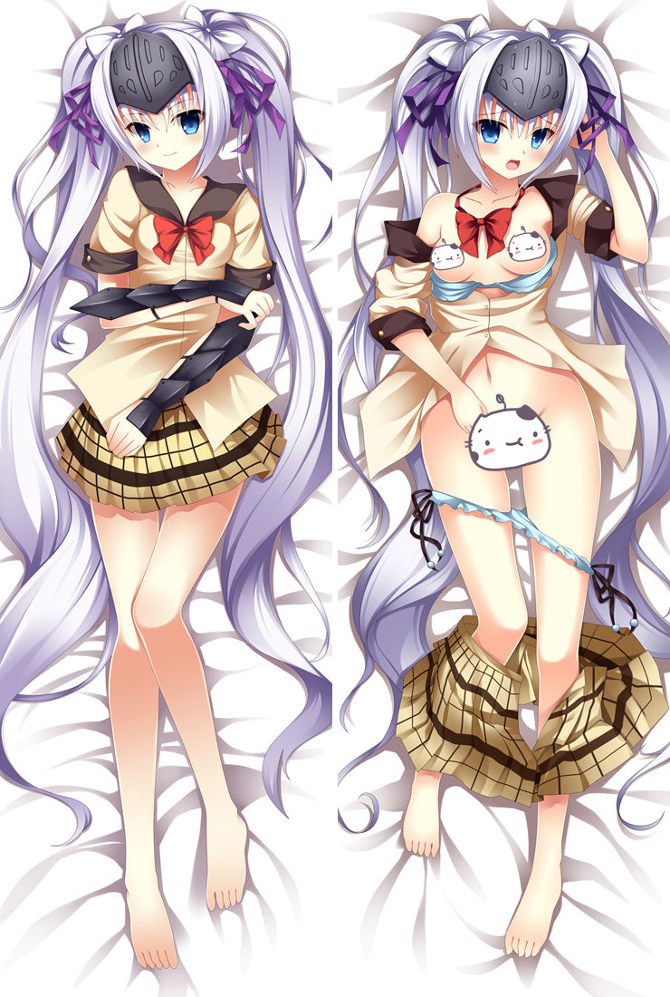 Is This a Zombie? Eucliwood Hellscythe Anime Dakimakura Pillow Cover image 0