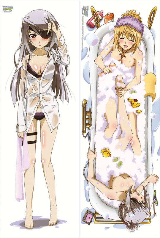 Infinite Stratos Laura Bodewig Anime Dakimakura Body Pillow Cover image 0