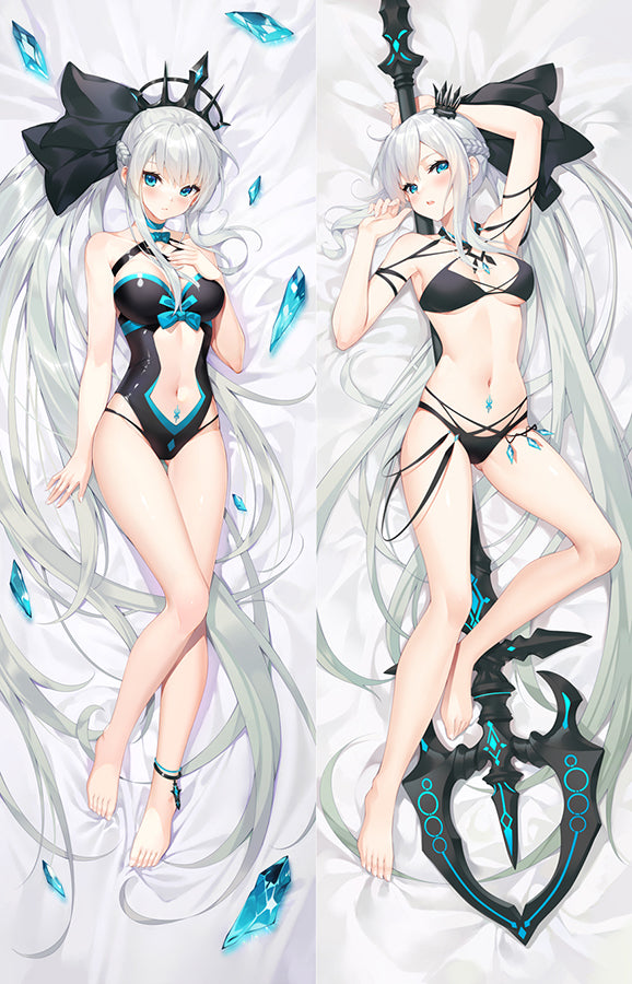 Fate/Grand Order Morgan le Fay Caster Anime Dakimakura Body Pillow Cover image 0