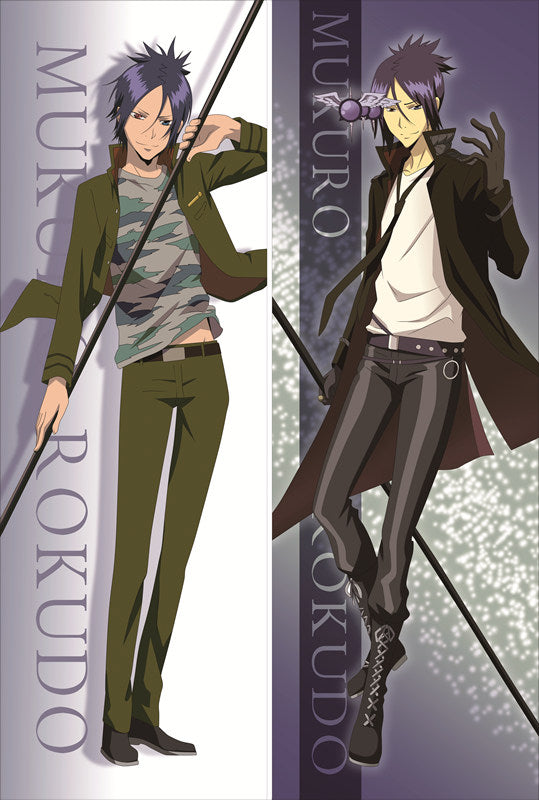 Reborn! Mukuro Rokudo Anime Dakimakura Body Pillow Case image 0