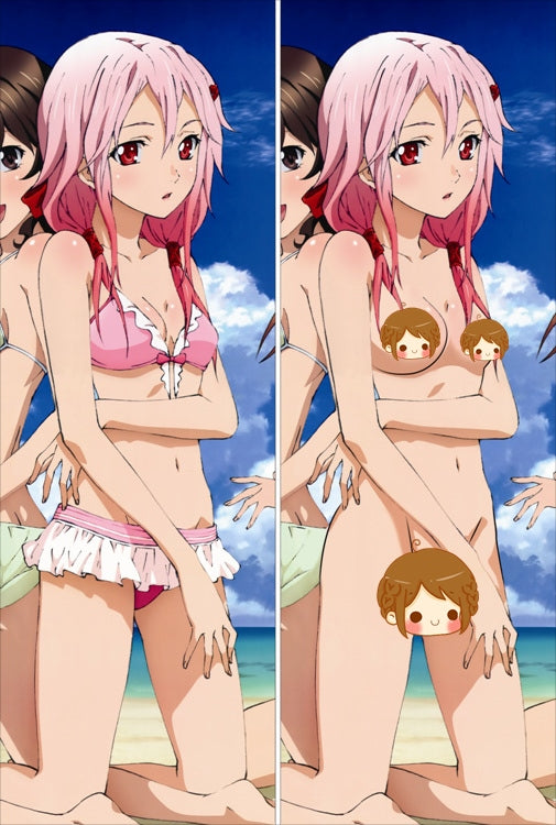 Guilty Crown Inori Yuzuriha Anime Dakimakura Pillow Cover image 0