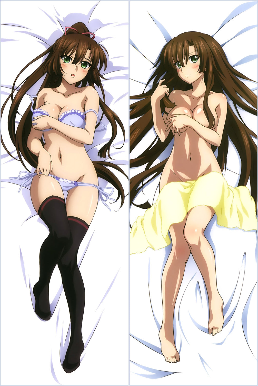 Strike the Blood Sayaka Kirasaka Anime Dakimakura Pillow Cover image 0