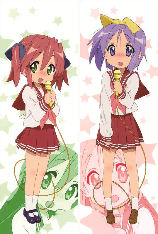 Lucky Star Tsukasa Hiiragi Anime Dakimakura Pillow Cover image 0