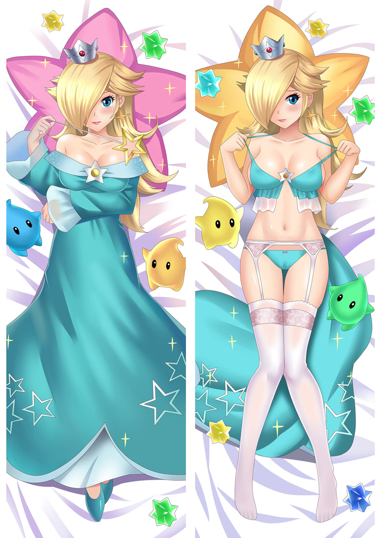 Super Mario Rosalina Rosetta Anime Dakimakura Pillow Cover Mgf-86095 image 0