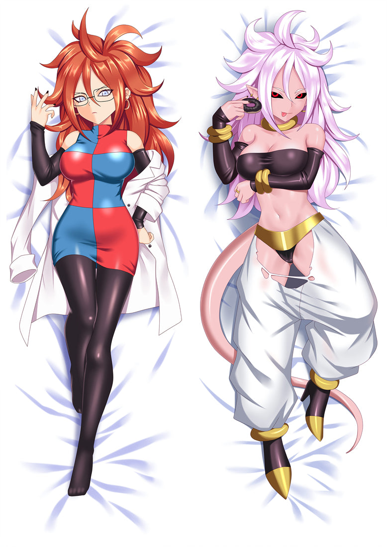 Dragon Ball FighterZ Android 21 Anime Dakimakura Pillow Cover Mgf-87014 image 0