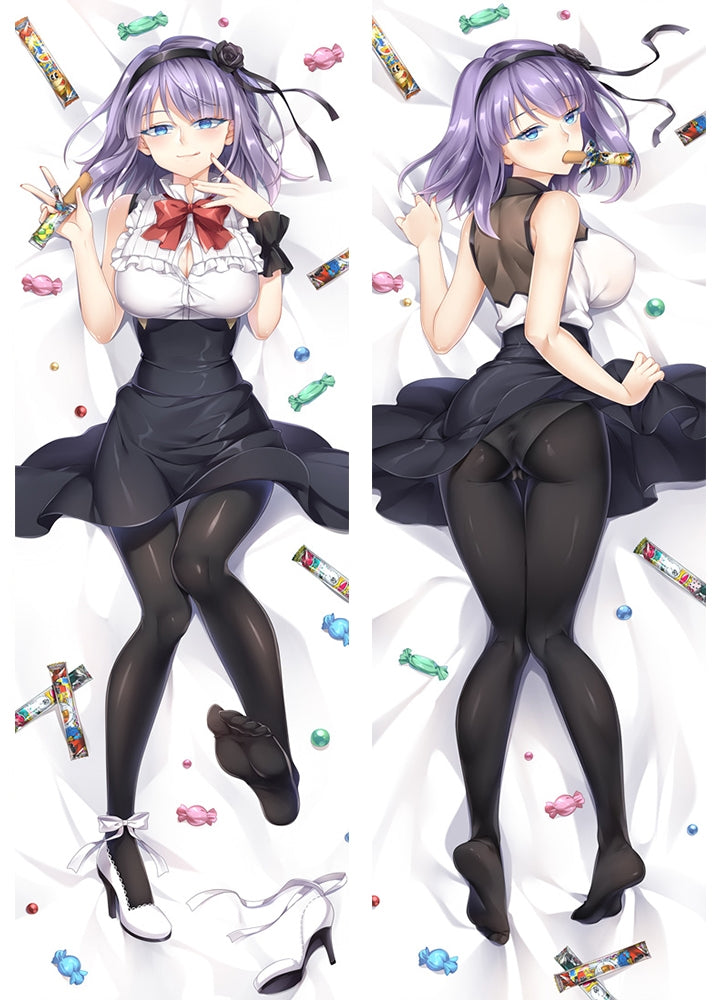 Dagashi Kashi Hotaru Shidare Anime Dakimakura Pillow Case image 0