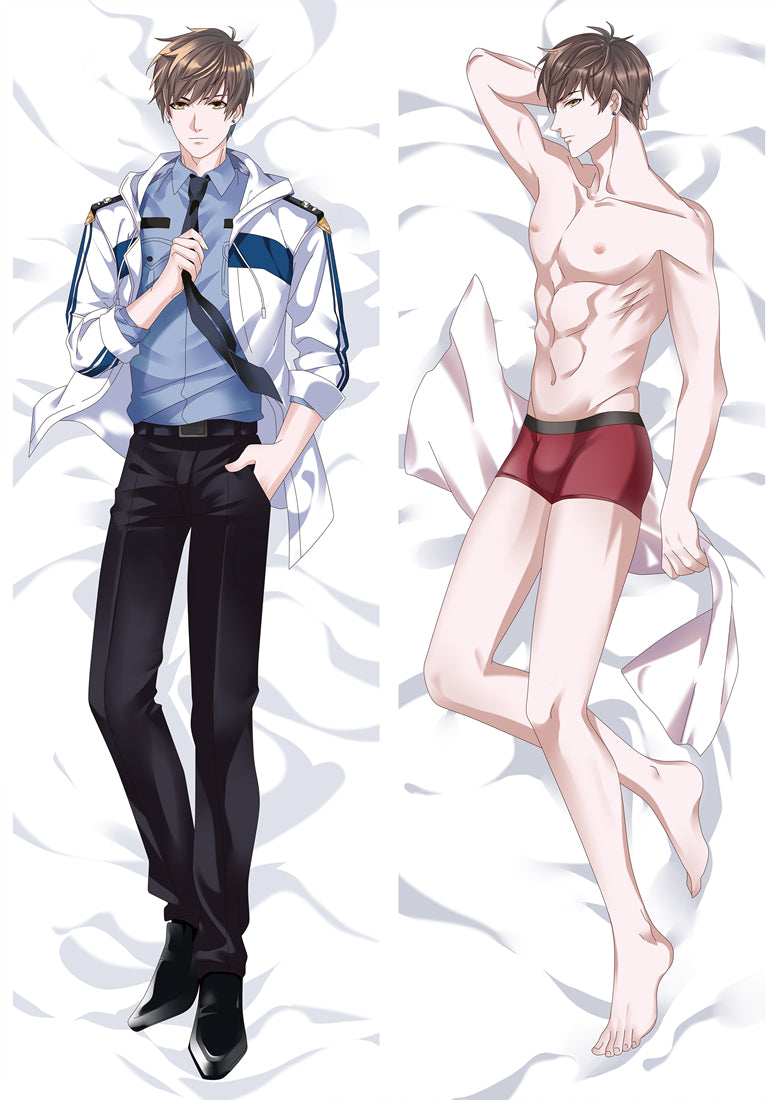 Love and Producer Bai Qi Anime Dakimakura Pillow Cover image 0