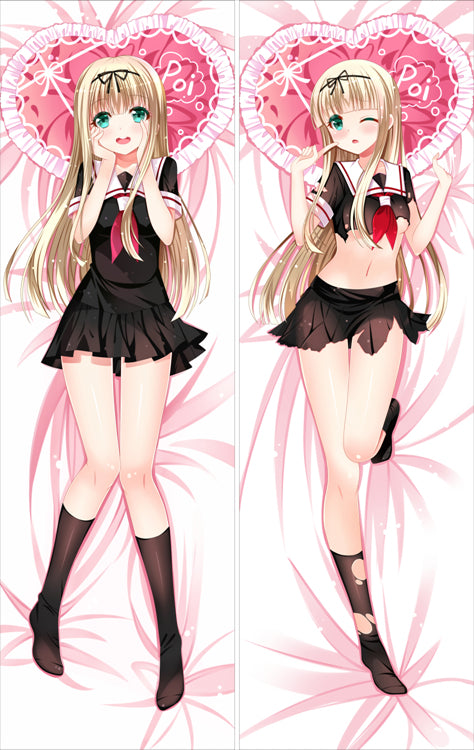 Kantai Collection Japanese destroyer YÅ«dachi Anime Dakimakura Anime Dakimakura Body Pillow Cover image 0