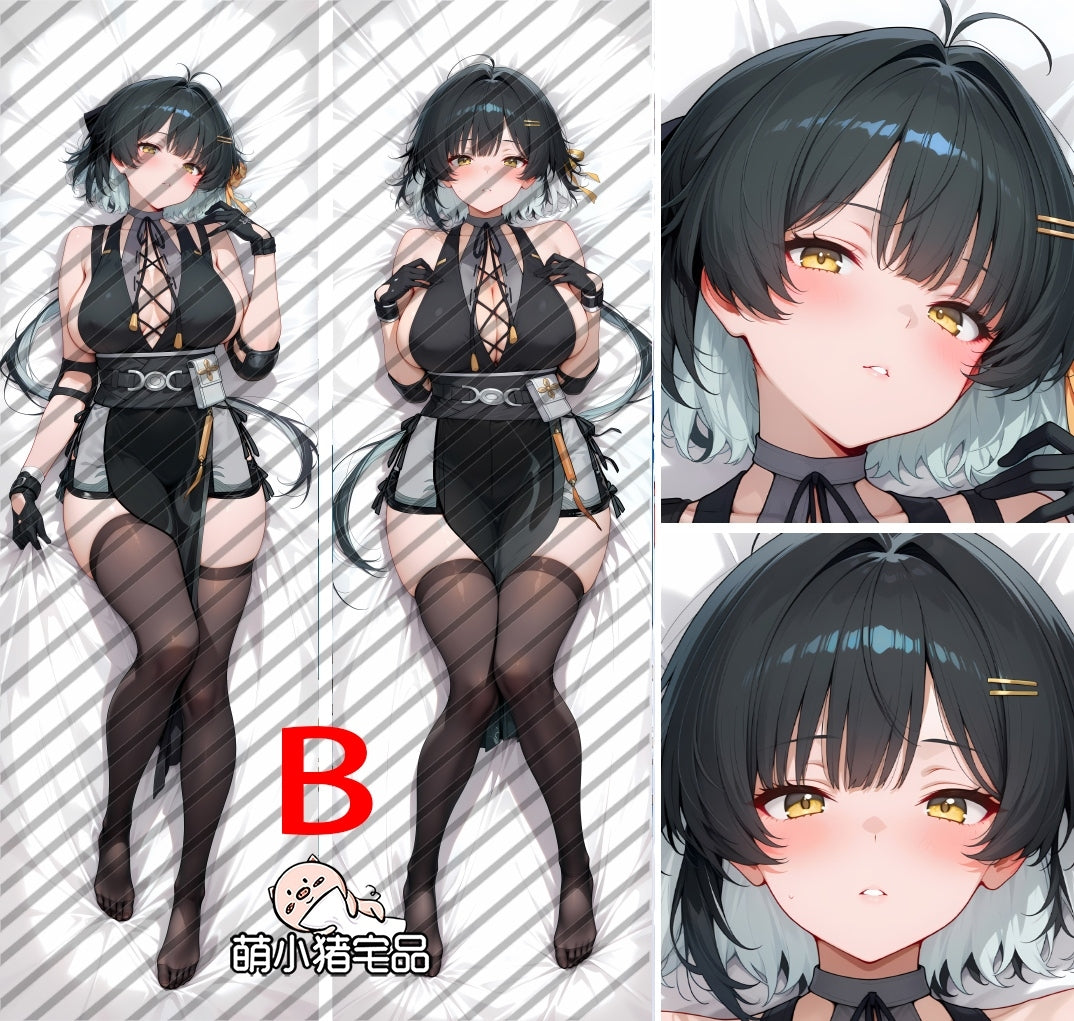 Wuthering Waves Rover Anime Dakimakura Girl Body Pillow Cover image 0