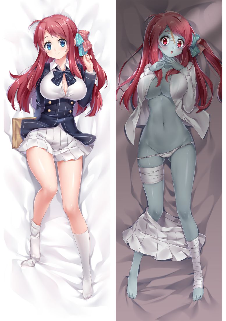 Zombie Land Saga Minamoto Sakura Anime Dakimakura Pillow Cover image 0