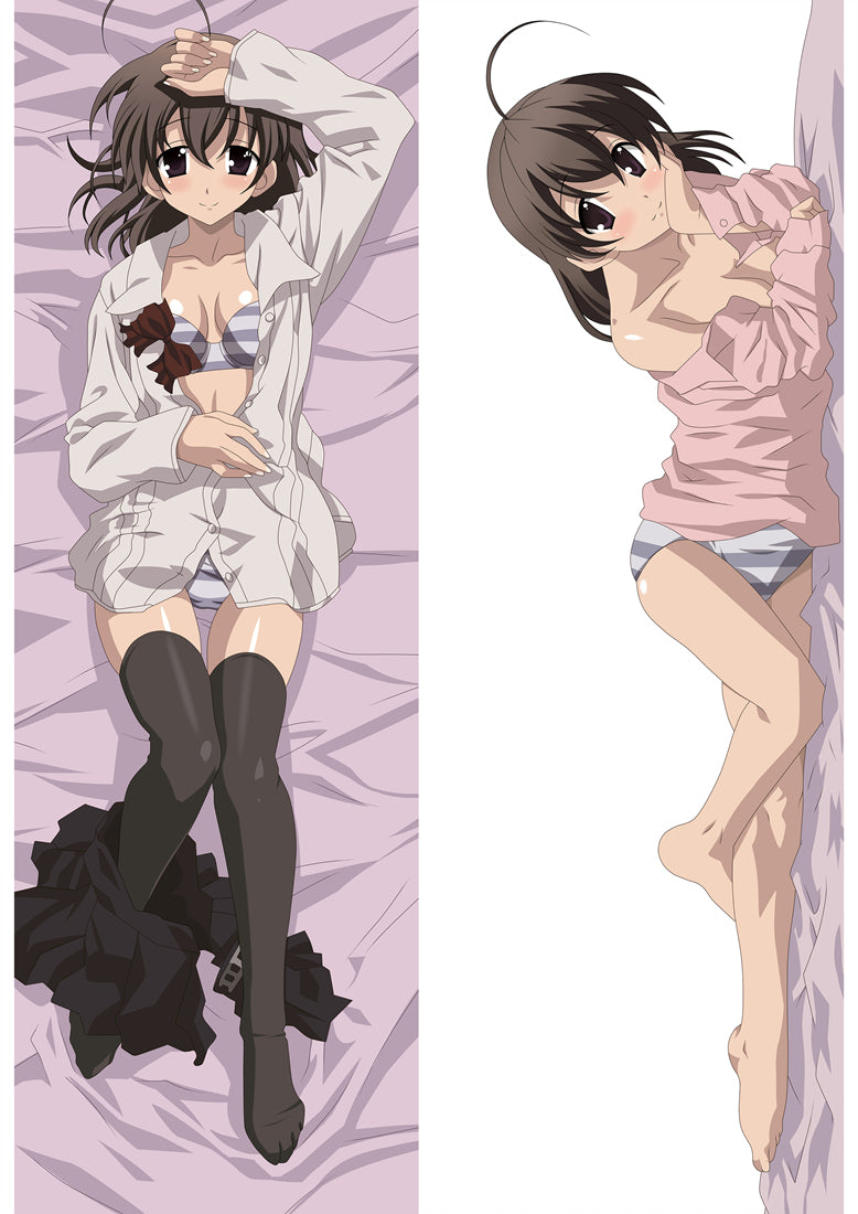 School Days Saionji Sekai Anime Dakimakura Pillow Cover image 0