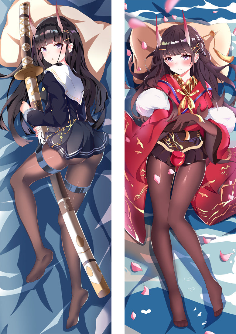 Azur Lane Noshiro Anime Dakimakura Pillow Cover image 0