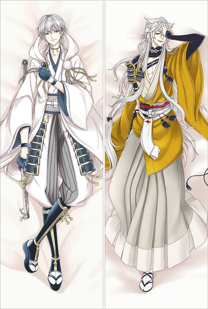Touken Ranbu Kogitsunemaru Anime Dakimakura Pillow Cover image 0