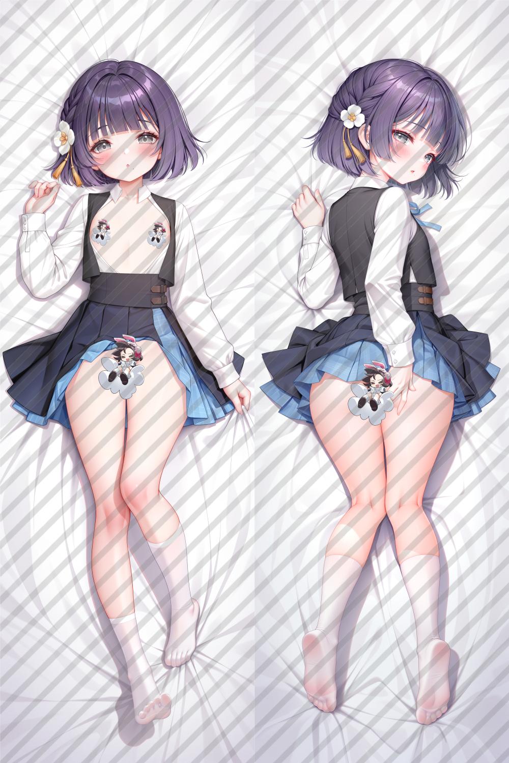 Gakuen Idolmaster Misuzu Hataya Anime Dakimakura Girl Body Pillow Cover image 0
