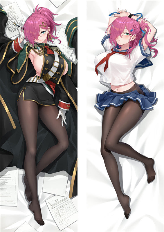 Azur Lane RN Trieste Anime Dakimakura Pillow Cover image 0
