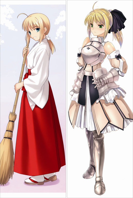 Fate stay night Saber Anime Dakimakura Pillow Cover image 0