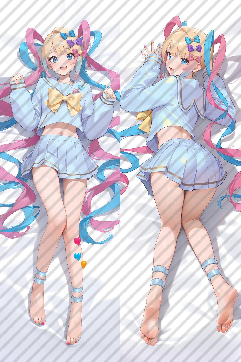 Needy Streamer Overload Tangtang Anime Dakimakura Body Pillow Cover image 0
