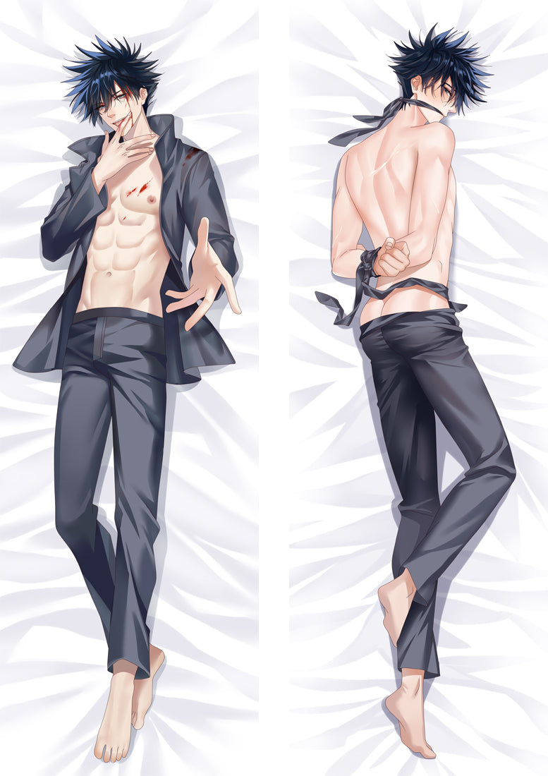 Jujutsu Kaisen Fushiguro Megumi Anime Dakimakura Body Pillow Cover image 0