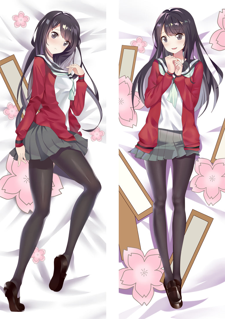 Senryu Girl Yukishiro Nanako Anime Dakimakura Body Pillow Cover image 0