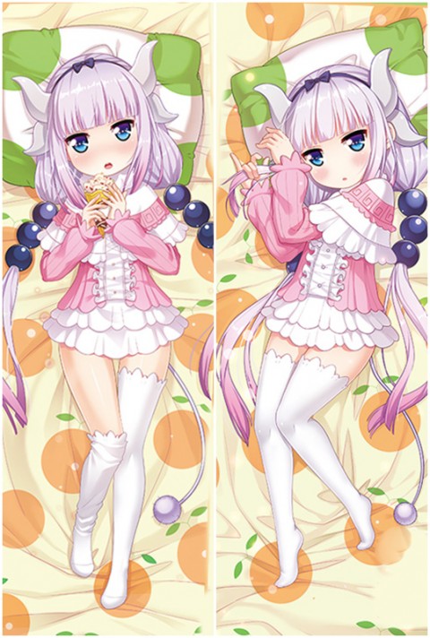 Miss Kobayashi's Dragon Maid Kanna Chan Anime Dakimakura Pillow Cover image 0