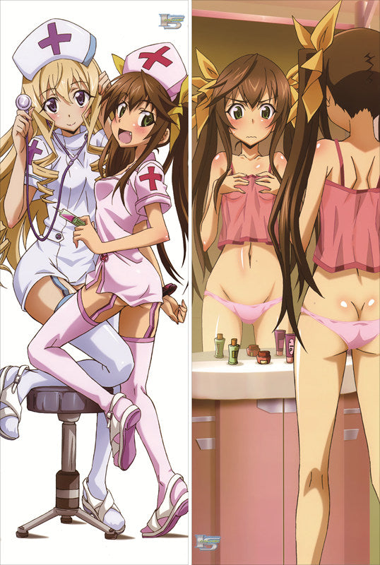 Infinite Stratos Anime Dakimakura Body Pillow Cover image 0
