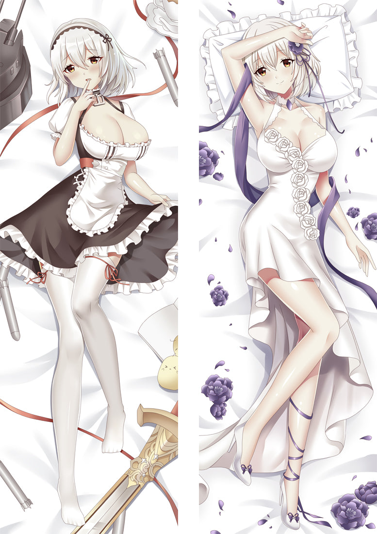 HMS Sirius Dakimakura Body Pillow Cover - Azur Lane image 0