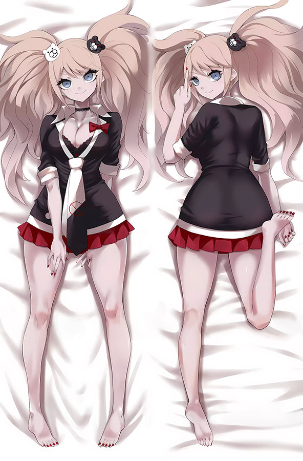 Danganronpa Junko Enoshima Anime Dakimakura Girl Body Pillow Cover image 0