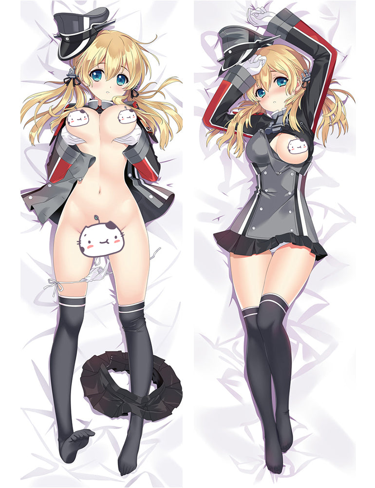 Kantai Collection Prinz Eugen Anime Dakimakura Pillow Cover image 0