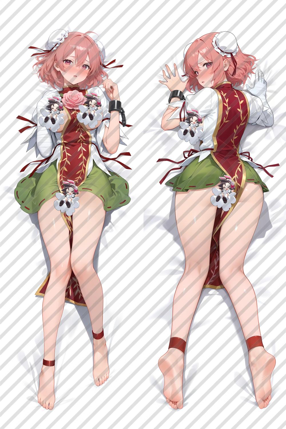 Touhou Project Ibaraki Kasen Anime Dakimakura Sexy Body Pillow Cover image 0