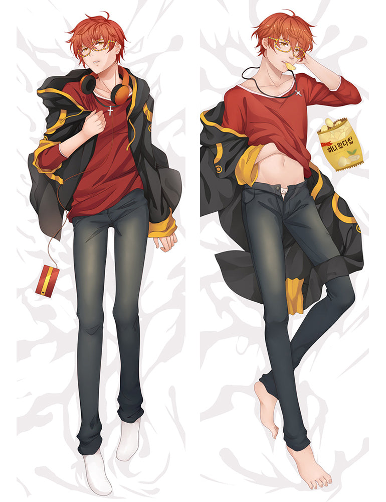 Mystic Messenger 707 Anime Dakimakura Pillow Cover image 0