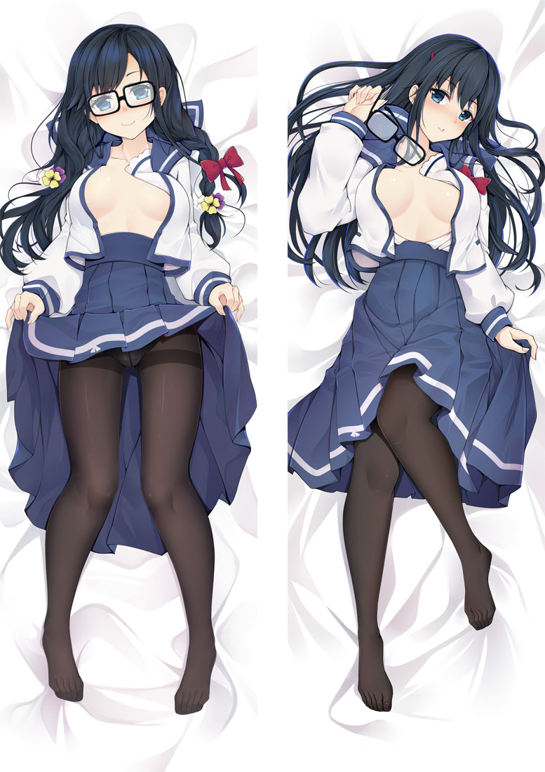 Ore o Suki nano wa Omae dake kayo Pansy Sanshokuin Sumireko Anime Dakimakura Pillow Cover image 0