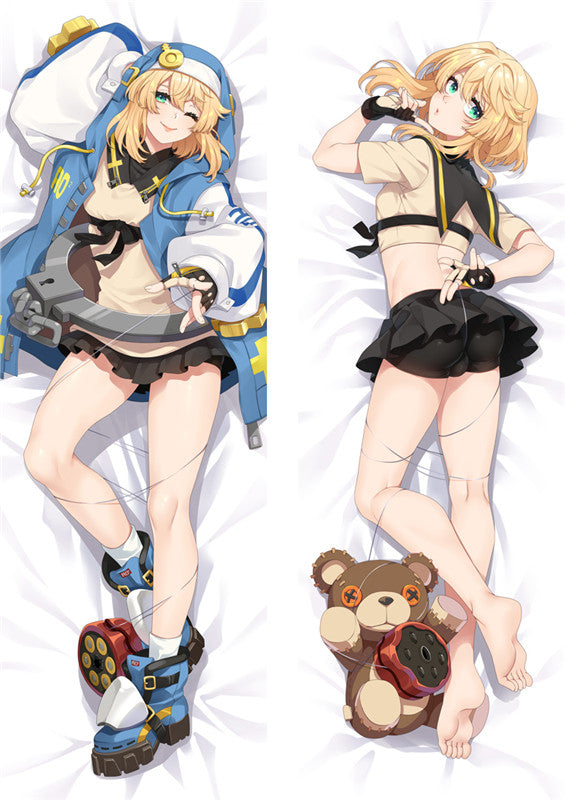 Guilty Gear Bridget Anime Dakimakura Body Pillow Cover image 0