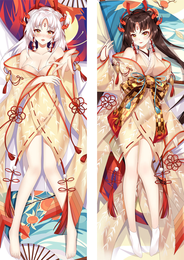 Onmyoji Shiranui Dakimakura Body Pillow Cover image 0