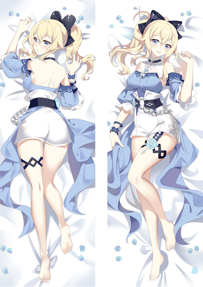 Genshin Impact Jean Anime Dakimakura Body Pillow Cover image 0