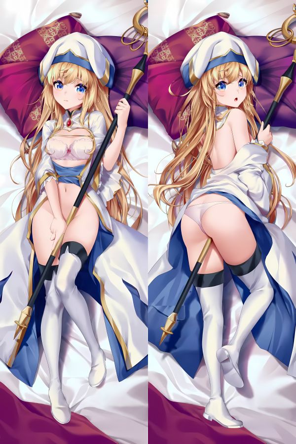 Goblin Slayer Priestess Anime Dakimakura Sexy Body Pillow Cover image 0
