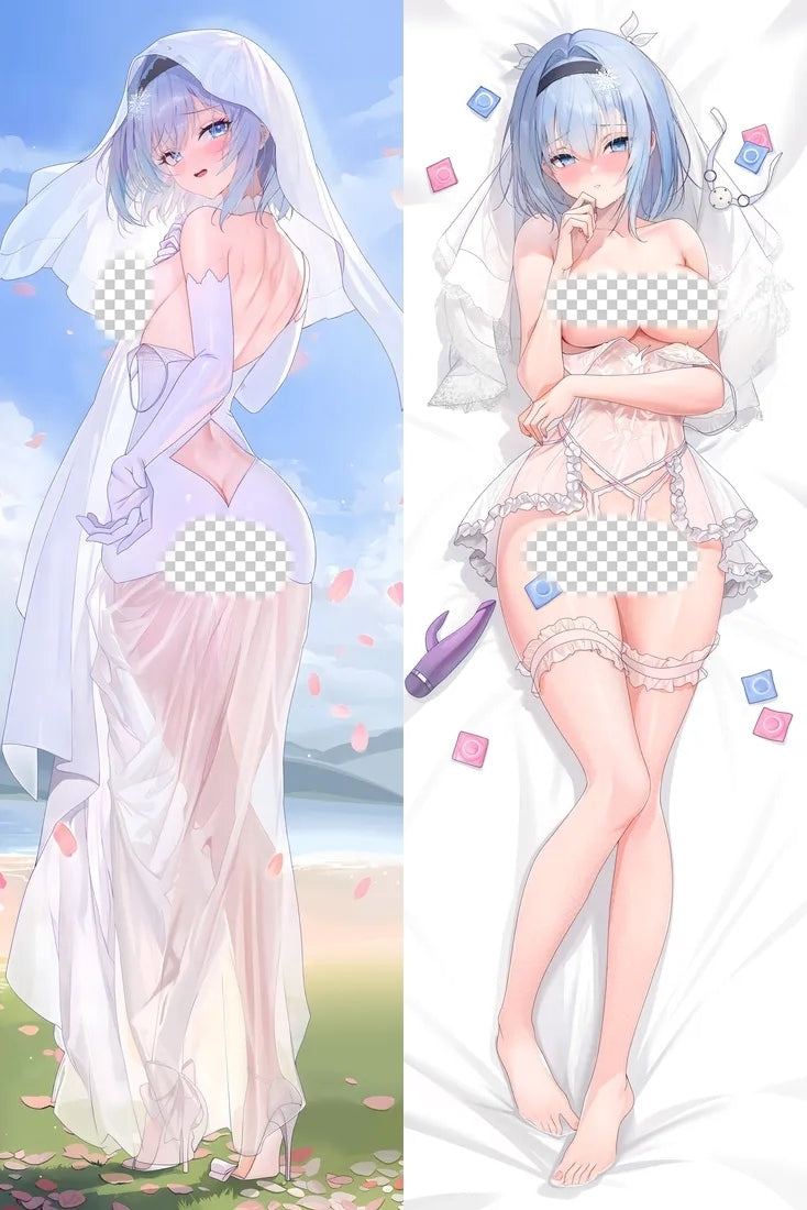 The Ryuo's Work is Never Done! Sora Ginko Anime Dakimakura Body Pillow Cover image 0