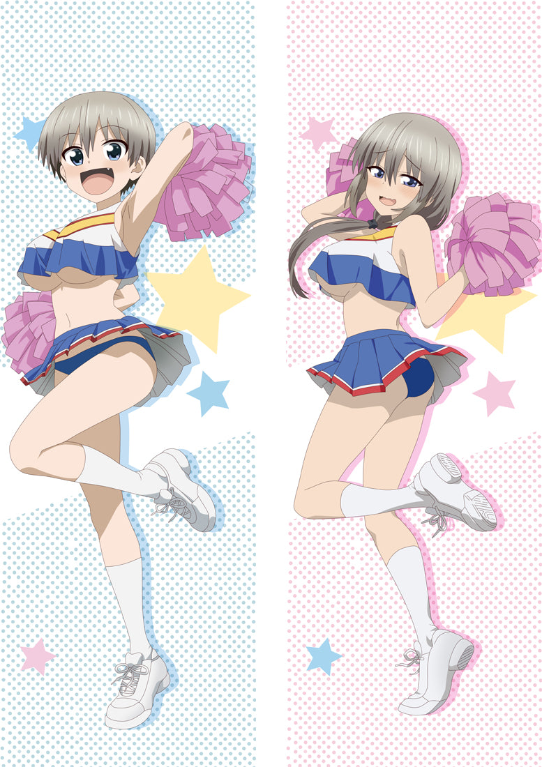 Uzaki-chan Wants to Hang Out! Uzaki Hana Anime Dakimakura Pillow Cover image 0
