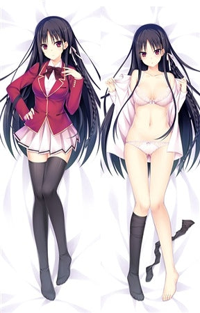 Hot Anime Dakimakura Suzune Horikita Classroom of the Elite Pillow Cover image 0