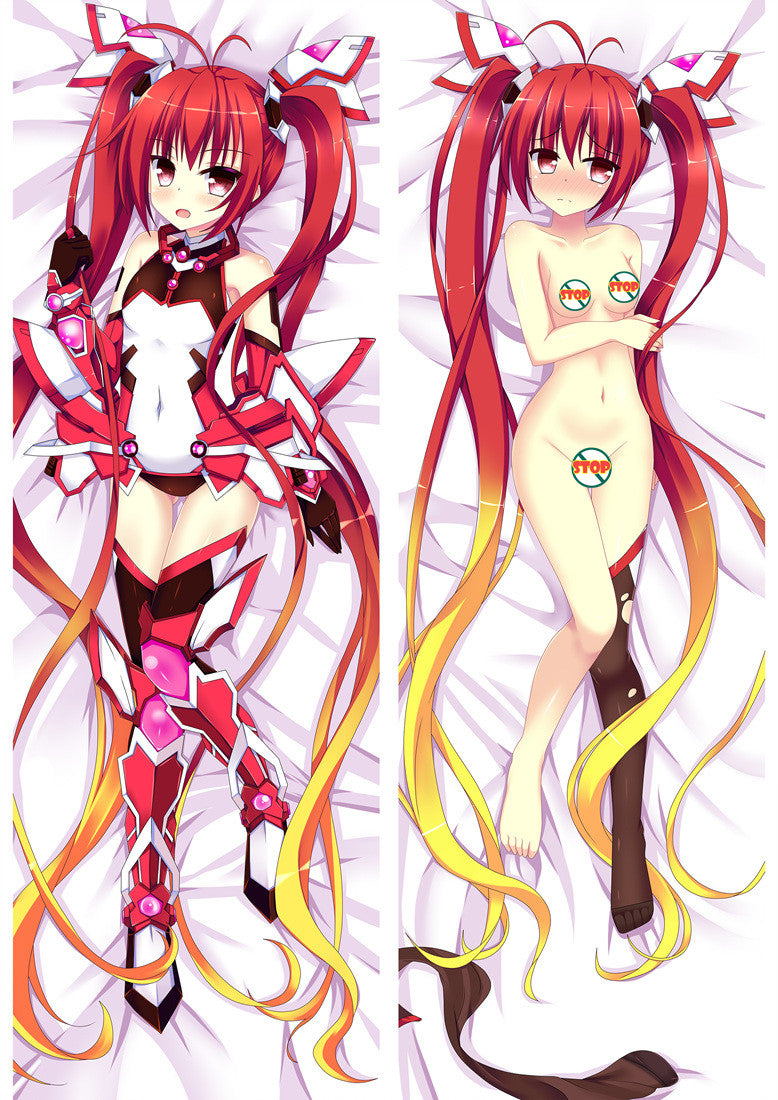 Gonna be the Twin-Tail!! Tail Red Anime Dakimakura Pillow Case 88065 image 0
