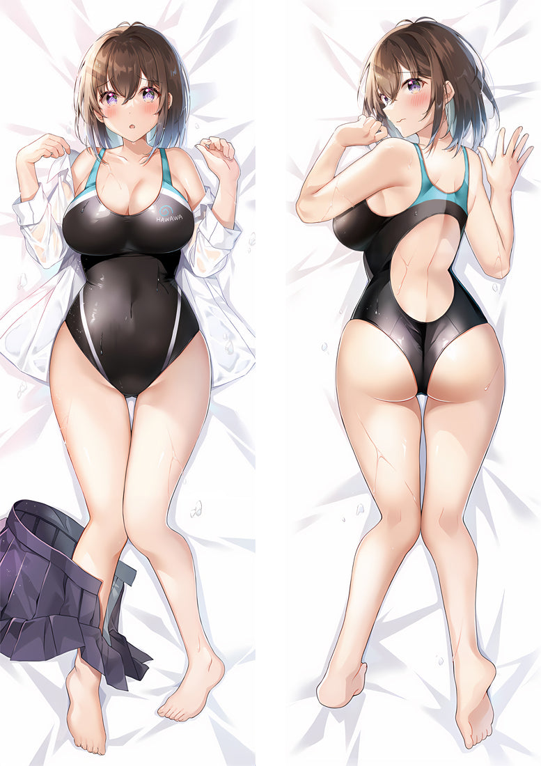 Hawawa-Chan (Shiro Kuma Shake) Anime Dakimakura Body Pillow Cover image 0