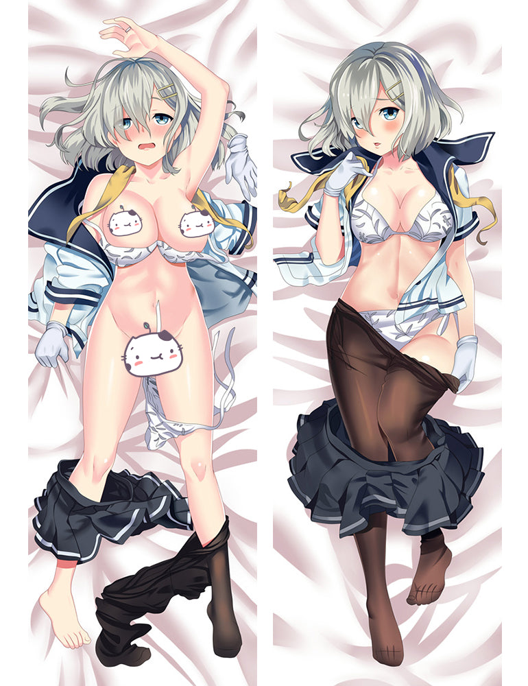 Kantai Collection Hamakaze Anime Dakimakura Pillow Cover image 0