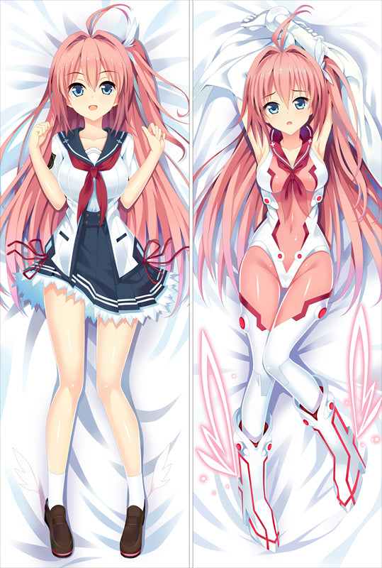 Beyond the sky, into the firmament Asuka Kurashina Anime Dakimakura Japanese Pillow Cover image 0