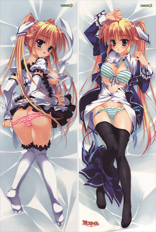 Sister Smile Natsuki Namisawa Anime Dakimakura Japanese Pillow Cover image 0