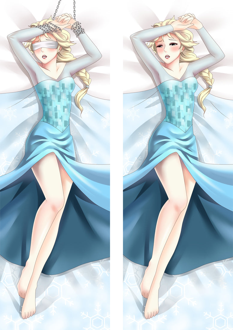 Frozen Elsa Anime Dakimakura Body Pillow Cover image 0