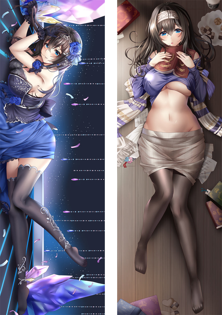 The Idolmaster Cinderella Girls Fumika Sagisawa Anime Dakimakura Pillow Cover image 0
