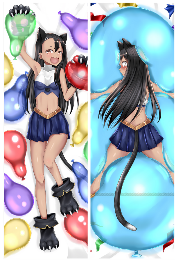 Don't Toy With Me, Miss Nagatoro Hayase Nagatoro Anime Dakimakura Body Pillow Cover image 0