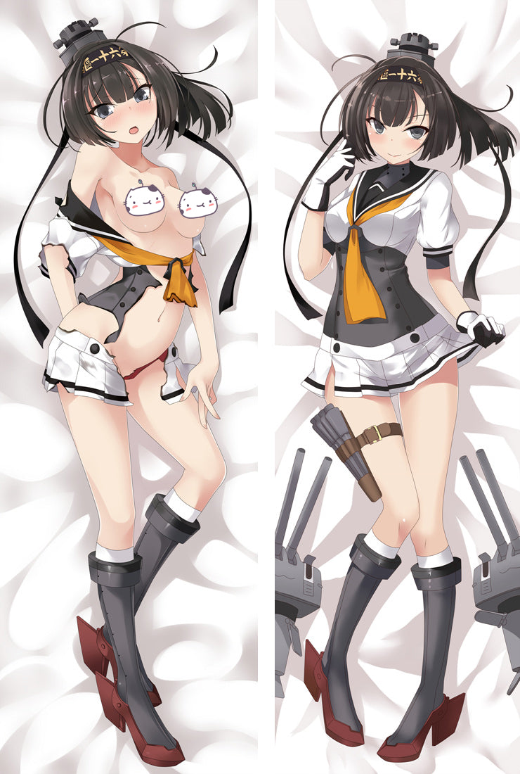 Kantai Collection Akizuki Anime Dakimakura Pillow Cover image 0