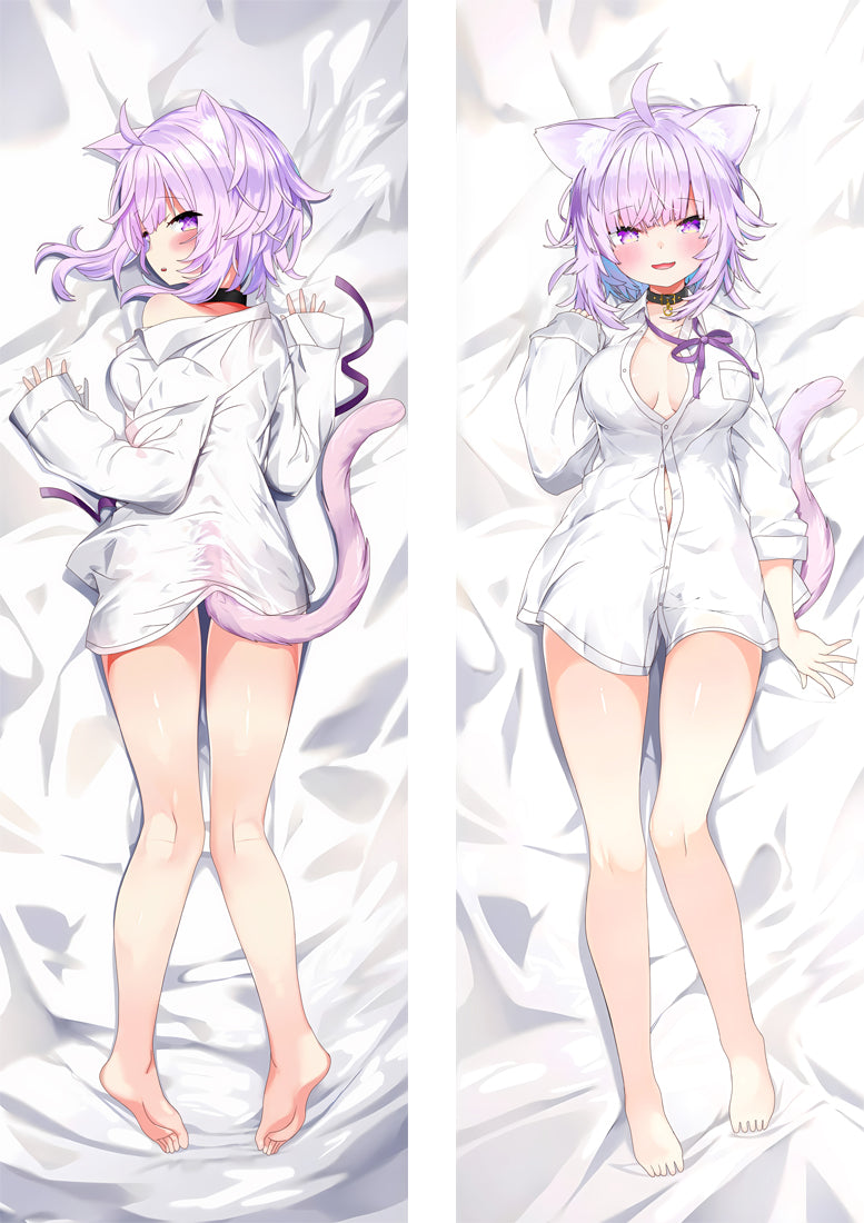 Virtual Youtuber Nekomata Okayu Anime Dakimakura Body Pillow Cover image 0
