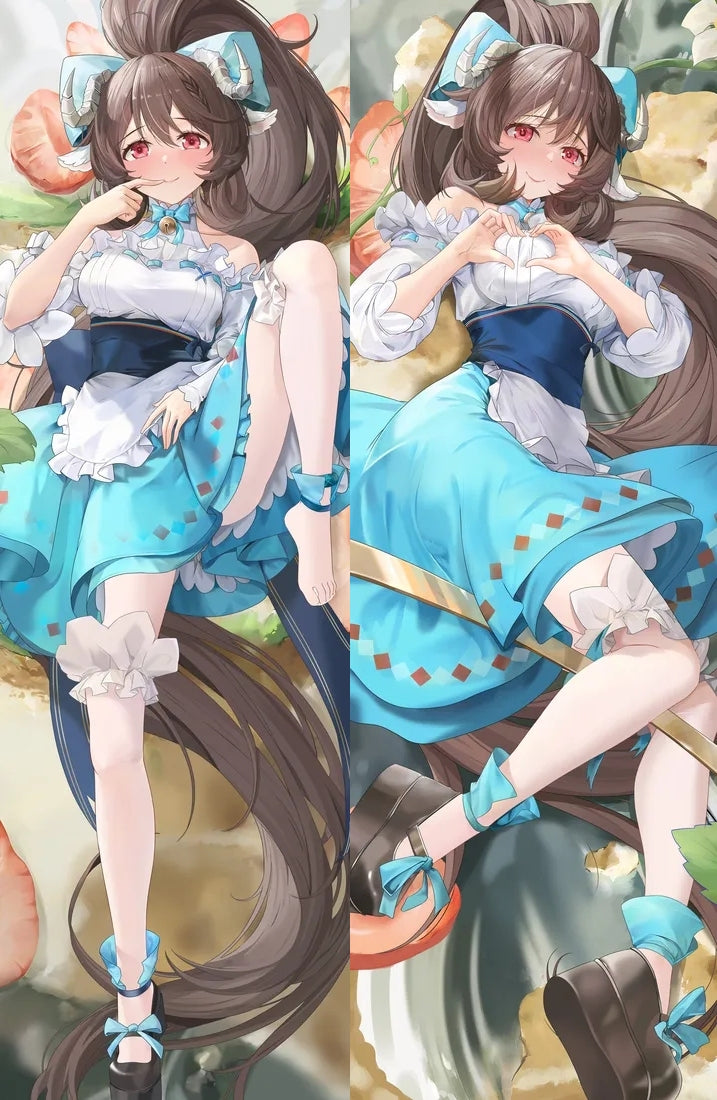Arknights Eyjafjalla Anime Dakimakura Body Pillow Cover image 0